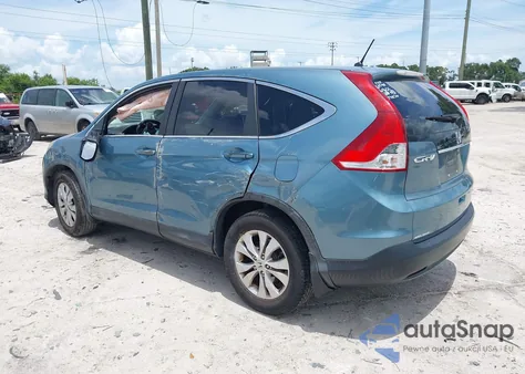 2013 Honda Cr-V Ex z USA, uszkodzony, nr VIN 5J6RM4H59DL011693